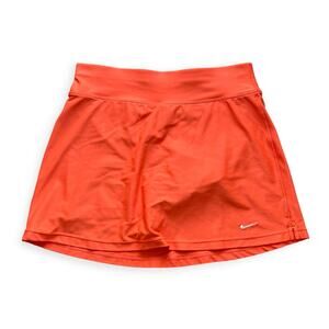 Nike Tennis Skirt Orange Coral Size S